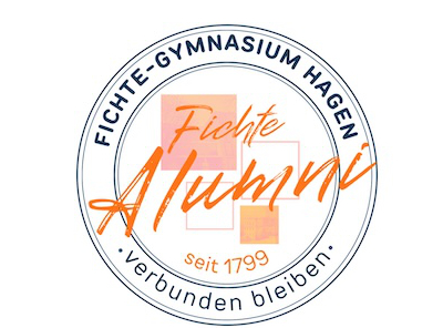Alumni-Logo im Stempel-Design