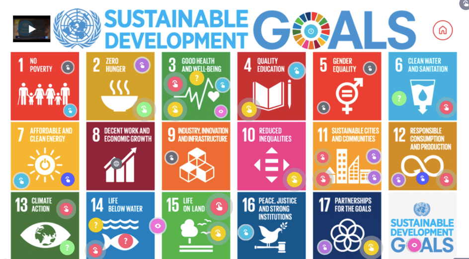 Das von der AG You, Me and Nature erstellte Plakat zum Thema Nachhaltigkeit.