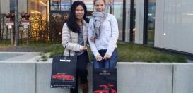 AnJing Xu und Tonia Maricic