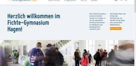 Startseite der neuen Homepage