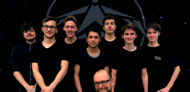 Das Team RISE der Astrophysik-AG des Fichte-Gymnasiums