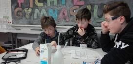 Die Grundschulkinder durften selbstständig forschen und entdecken.