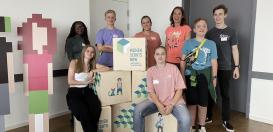 Die Medienscouts des Fichte-Gymnasiums auf der Medienscouts Convention 2022 in Düsseldorf