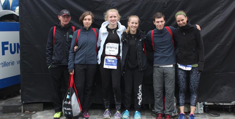 Von links: Udo Dünnebacke, Katharine Ullrich, Malin Saure, Annika Dombrowski, Jonathan Zimmer, Maren Häfker