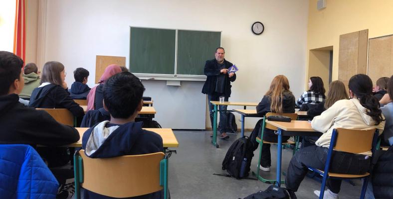 Lesung mit dem Jugendbuchautor Christian Linker