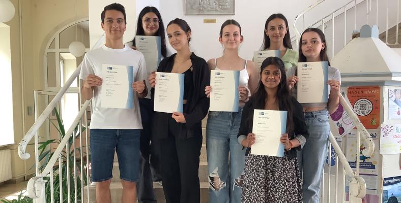 Die Teilnehmer*innen an der Management-AG der SIHK.