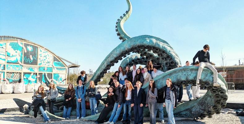   Hommage an Jules Verne: Der zum 120. Todestag neu eingeweihte „Nauti Poulpe“.