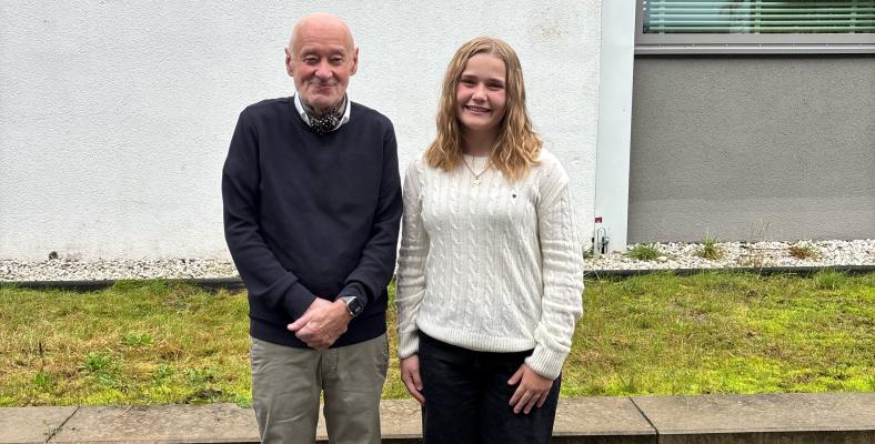 Mit dem Zeitzeugen Alexander Richter-Kariger aus der DDR. 