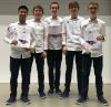Von links nach rechts: Thomas Lam, Tobias Röspel, Patrick Alfsmann, Yannic Liebmann und Arne Twer 