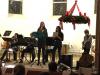 Auch die Schulband steuerte Beiträge zum Adventskonzert bei und sorgte nicht zuletzt für eine bunte Mischung an Beiträgen.