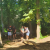 Blind über den Erlebnispfad in Waldmannshausen